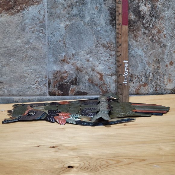 Metal Aluminum Tin Owl Hanging Wall Decor - Picture 9 of 9